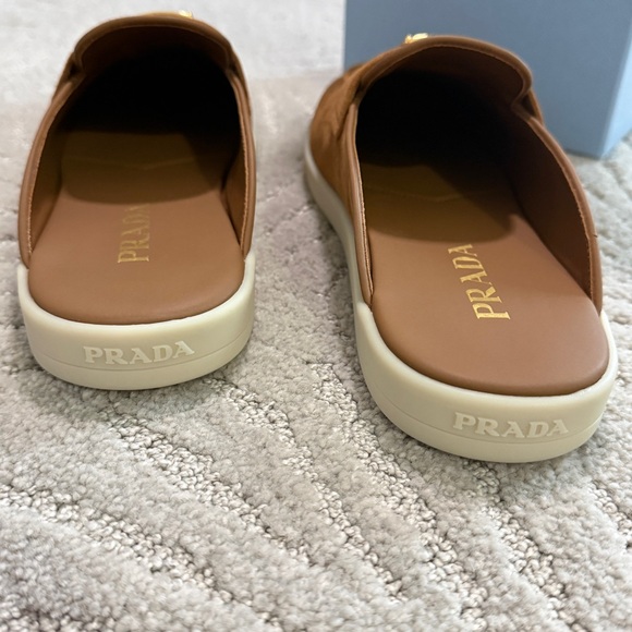 Prada Saint Tropez Suede Mules - Picture 13 of 14